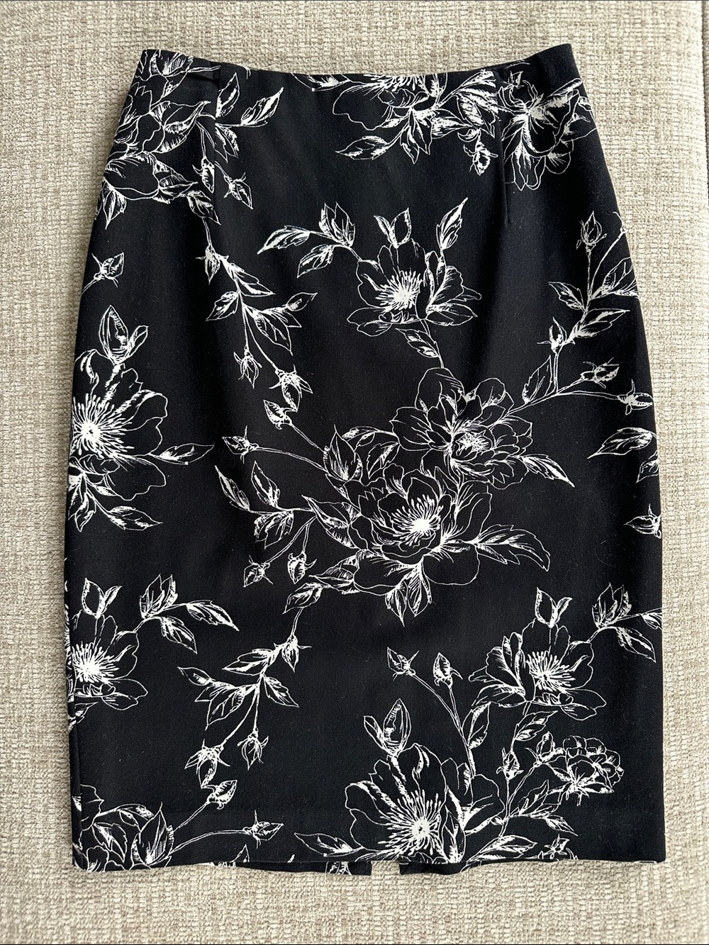 WHBM Floral Pencil Skirt